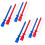 60Pcs PP Material Glue Spreaders in Assorted Colors for DIY Art Use 3