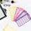 240Pcs Cash Budget Replacement Sheets Smooth Paper for Budget Binder 11