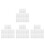 40Pcs Clear Blister Packaging Boxes Portable Plastic Storage Container 5