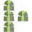 DIY Scrapbook Papier Groen Voor Decoratie En Creatief Handwerk 7