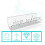 Schallplattenregal Wand Acryl transparent 1