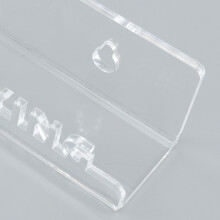 Schallplattenhalter Acryl Wand schwebend