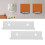 Schallplattenregal Wand Acryl transparent 17