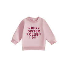 (6-12 Months, Pink) Φούτερ για μικρά και γράμματα