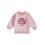 (6-12 Months, Pink) Φούτερ για μικρά και γράμματα 1
