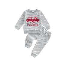 (0-6 Months, Gray) Set de 2 și pantaloni