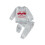 (12-18 Months, Gray) Set de 2 și pantaloni 1