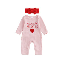 (3-6 Months, Pink) Conjunto de outono dos Namorados.