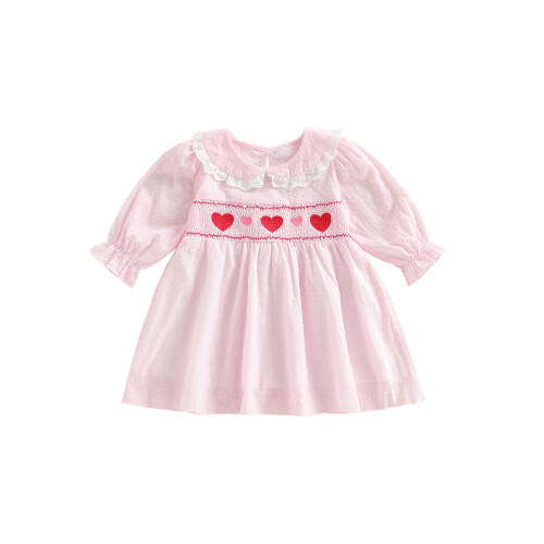 (3-4 Years, Pink) Φόρεμα νήπια κορίτσια φόρεμα Α.