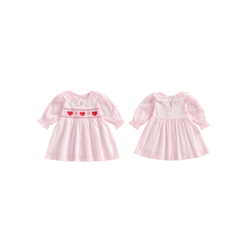 (2-3 Years, Pink) Φόρεμα νήπια κορίτσια φόρεμα Α. 1