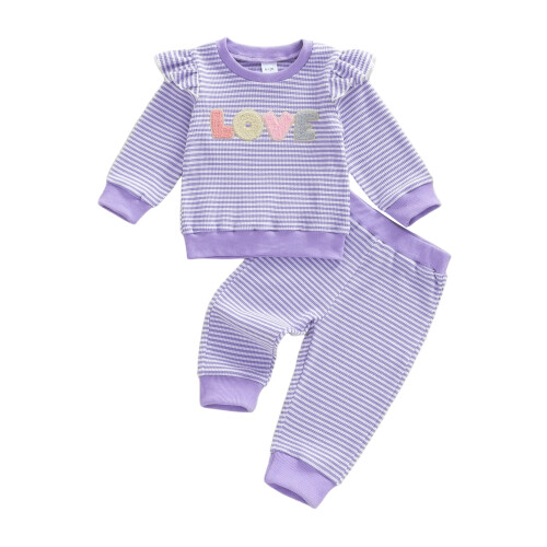 (0-6 Months, Purple) Σετ 2 τεμαχίων και κορίτσια.