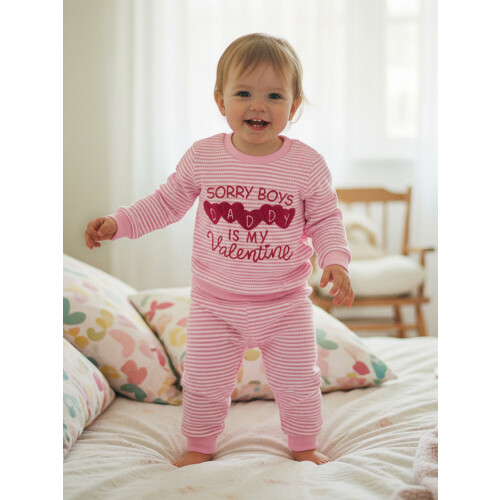 (6-12 Months, Pink) Set de 2 și pantaloni 2