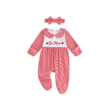 (Newborn, Red) Valentinstags-Outfit für Babys (2-teiliges Set)