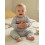 (6-12 Months, Gray) Set de 2 și pantaloni 6