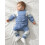 (6-12 Months, Blue) Σετ φθινοπωρινών ρούχων & φόρμα. 5