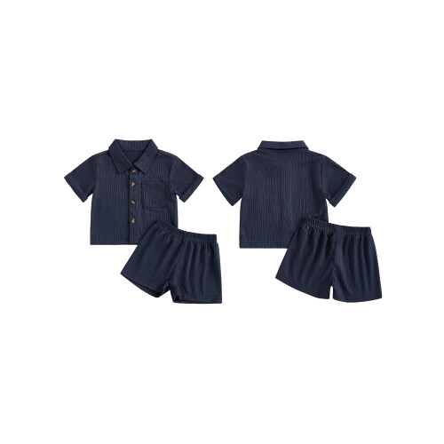 (18-24 Months, Blue) Σετ 2 τεμαχίων και σορτσάκια 1