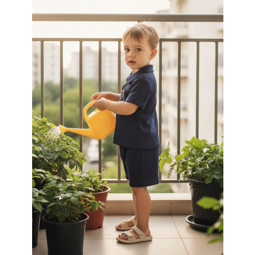 (18-24 Months, Blue) Σετ 2 τεμαχίων και σορτσάκια 2