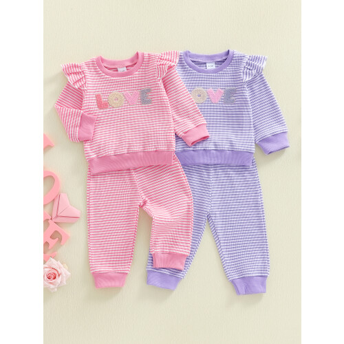 (6-12 Months, Pink) Σετ 2 τεμαχίων και κορίτσια. 2