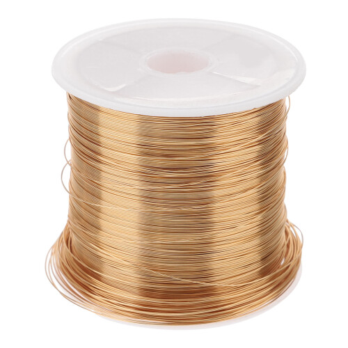 5Rolls Golden Copper Bead String Durable Wire for Jewelry Crafting DIY