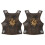 2Pièces Armure Plastique Costume Médiéval 1