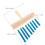 Instrument Musical 8 Tons Acier Et Bois Percussion Bleu 3