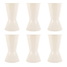 8St Plastic Bloemendisplay Houder Wit Voor Bruiloft En Bloemsierkunst