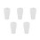 5Pièces Verres Transparente Compact Usage Familial 5