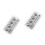 2Sets Stainless Steel Whiskey Ice Cubes Silver Reusable Cooling Cubes 4
