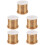 5Rolls Golden Copper Bead String Durable Wire for Jewelry Crafting DIY 6