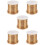 5Rolls Golden Copper Bead String Durable Wire for Jewelry Crafting DIY 8