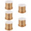5Rolls Golden Copper Bead String Durable Wire for Jewelry Crafting DIY 11