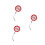 3Pcs Battery- Traffic Control Baton Double-Sided Road Safety 10