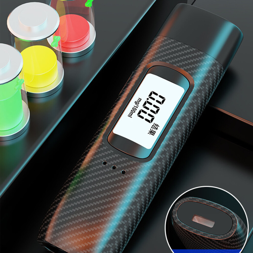 Portable Digital Alcohol Tester For Car Driving Â Aluminum, Rechargeable 8711385768080