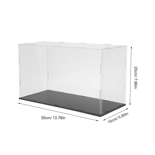 Mützen Vitrine Klar Transparent Staubschutz Case 1