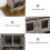 1:12 Hühnerstall Holz Puppenhaus Zubehör 9