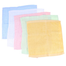 10Pièces Serviettes Bavoirs Bébé Fibre Ultra Douces Colorées