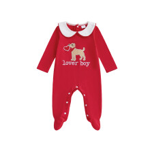 (0-3 Months, Red) Tutina neonati San abbigliamento primaverile