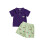 (2-3 Years, Purple) Set de îmbrăcăminte în carouri. 1