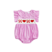 (12-18 Months, Pink) Macacão infantil para e verão.