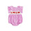 (0-3 Months, Pink) Macacão infantil para e verão. 1
