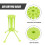 Porte Nouilles Cuisine Vert ABS Pliable Vis 6