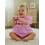 (0-3 Months, Pink) Macacão infantil para e verão. 6