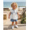 (6-12 Months, Blue) Set de pantaloni 2 piese. 7
