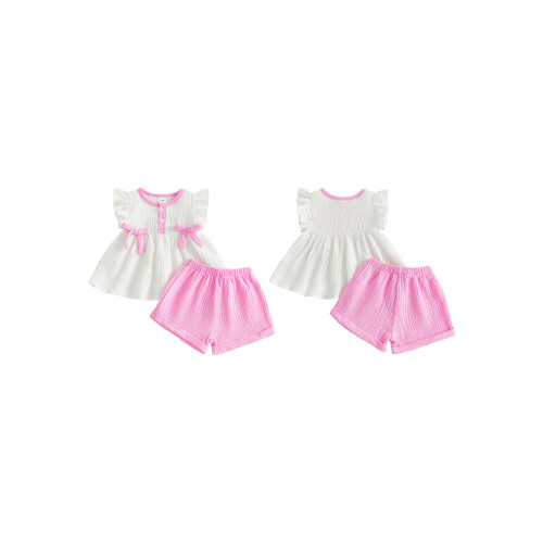 (3-4 Years, Multi-color) Set de pantaloni 2 piese. 1
