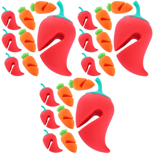 24Pièces Supports Couvercles Silicone Antidébordement Usage Maison 2