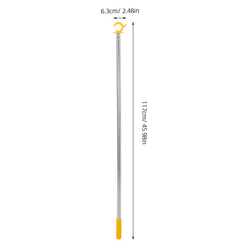 Yellow Push Pull Window Tool Metal Roller Blind Puller 1