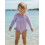 (4-5 Years, Purple) Μαγιό Rash Guard και πισίνα 7