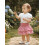 (3-4 Years, Pink) Set de 2 floral drăguț. 7