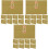 30Pièces Vintage En Kraft Vert Pour Et École 3