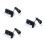 3Pièces Station Chargement Téléphone USB Type-C Argent Stable 8